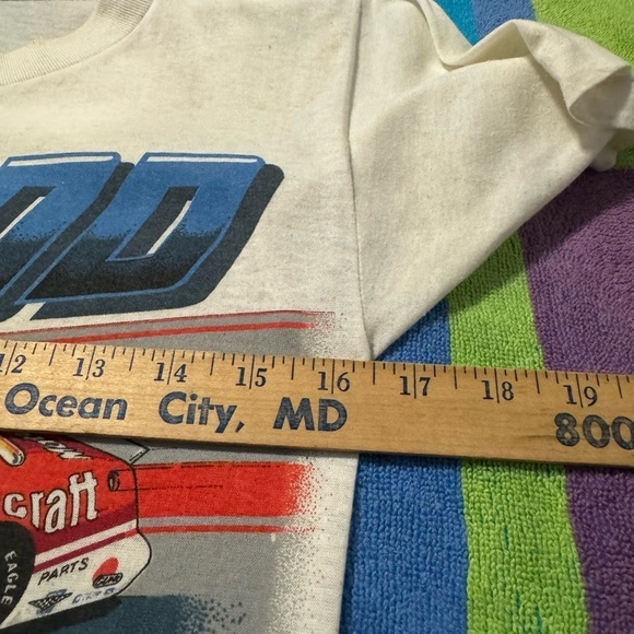 Vintage 80’s Ricky Rudd Motorcraft Racing T-Shirt Size Small 50/50 Soft 1987 - Picture 10 of 11